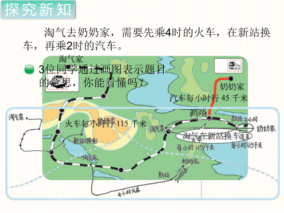 最新北师大版小学三年级数学上册上学期秋季课件-第6单元-乘法-第4课时-去奶奶家.ppt_第3页