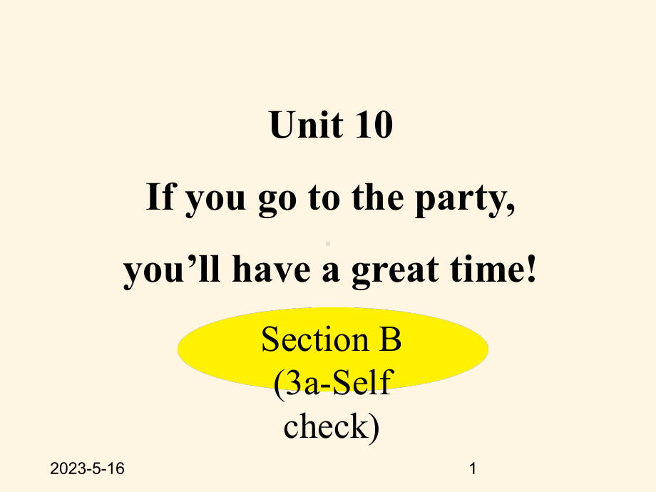 最新人教PEP版八年级上册英语课件：-Unit-10-Section-B-(3a-Self-check).ppt_第1页