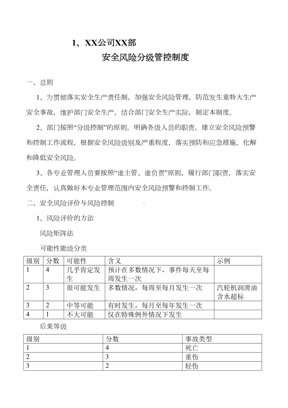 XX公司XX部双重预防体系管理制度(修改)(DOC 15页).doc_第2页