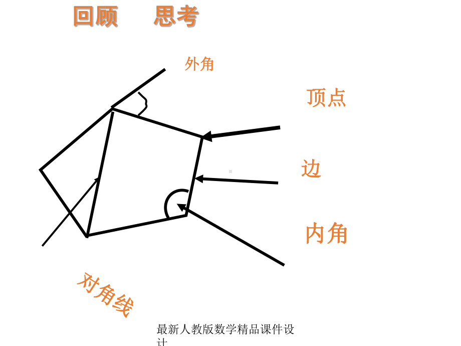 最新人教版七年级下册数学课件第七章-三角形-732多边形内角各和.ppt_第1页