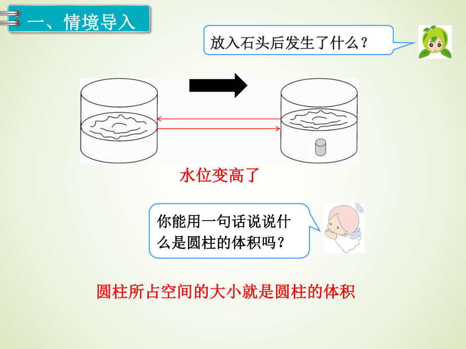 最新人教版六年级数学下册课件：第3单元-圆柱与圆锥-1圆柱-第5课时-圆柱的体积1.pptx_第2页