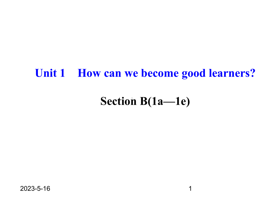 最新人教PEP版九年级上册英语Unit-1-B课件.ppt_第1页