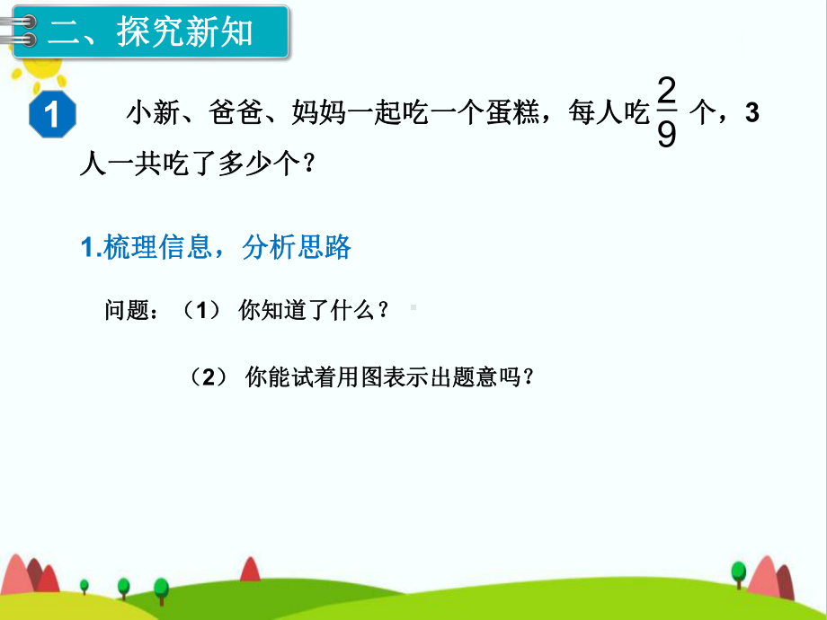 最新人教版小学六年级上册数学《分数乘法的意义》课件.ppt_第3页