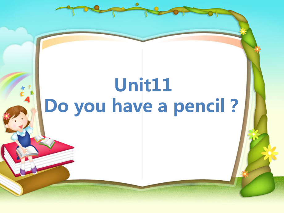 最新广州版三年级英语上册Module-6-Unit-11《Do-you-have-a-pencil》公开课课件.ppt_第2页