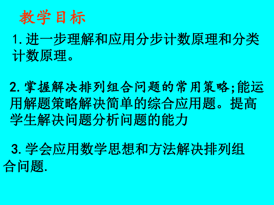 排列组合的常用策略(经典)课件.ppt_第2页