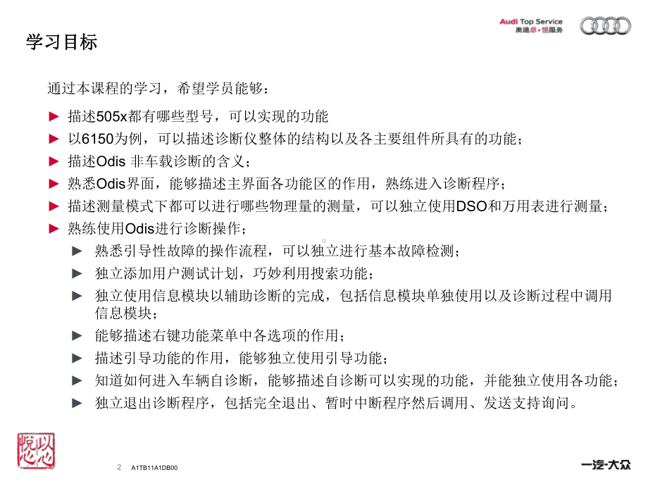 基础培训-VAS-505X使用--odis-学员使用版课件.ppt_第2页