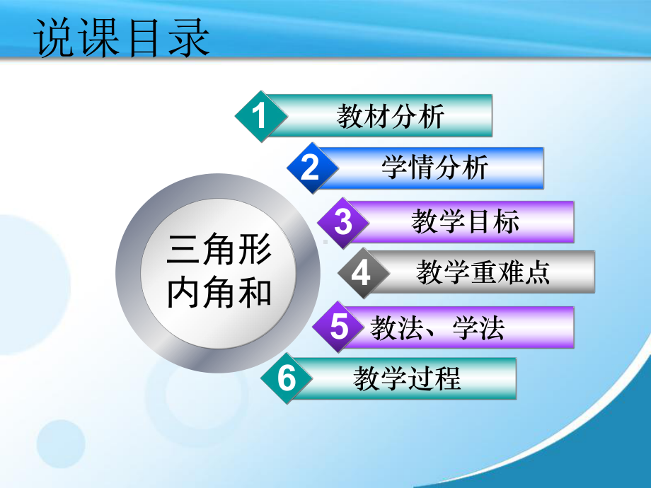 市级优质课三角形的内角和说课p课件.ppt_第2页