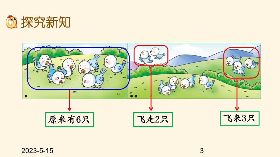 最新西师大版小学一年级上册数学第二单元-10以内数的认识和加减法(二)-214-加减混合课件设计.pptx_第3页