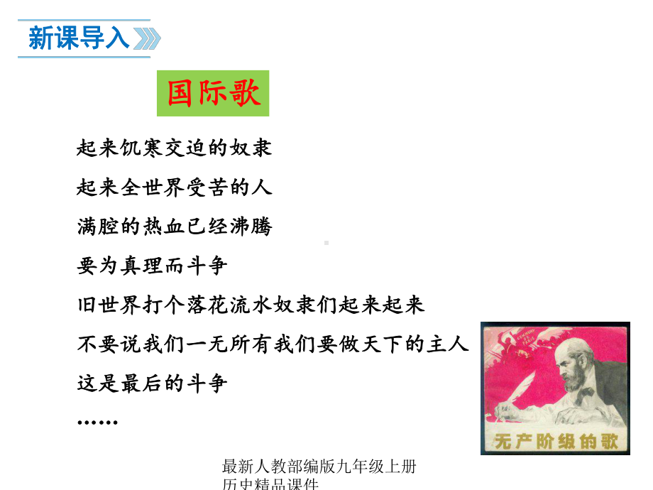 最新部编版九年级上册历史课件17国际工人运动与马克思主义的诞生.ppt_第2页