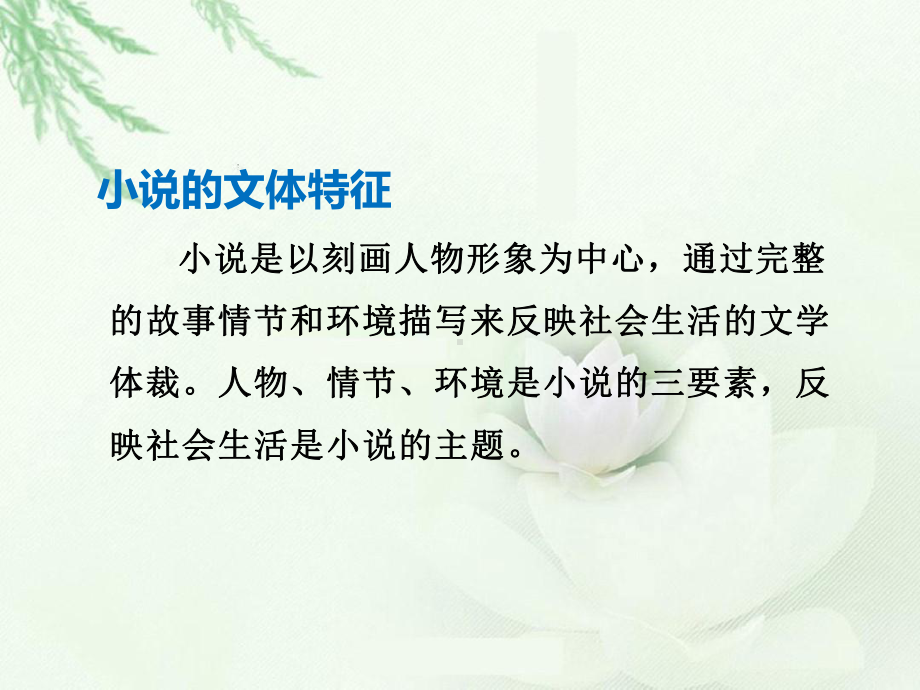 小说阅读复习之整体知识及人物形象课件—河北省2021届高考语文专题复习.ppt_第3页