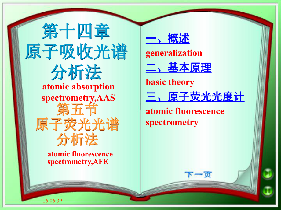 原子吸收分光光度分析法原子荧光分析法课件.ppt_第1页