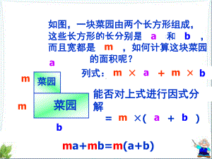 浙教版七年级数学下册第四章《提取公因式法》公开课课件.ppt