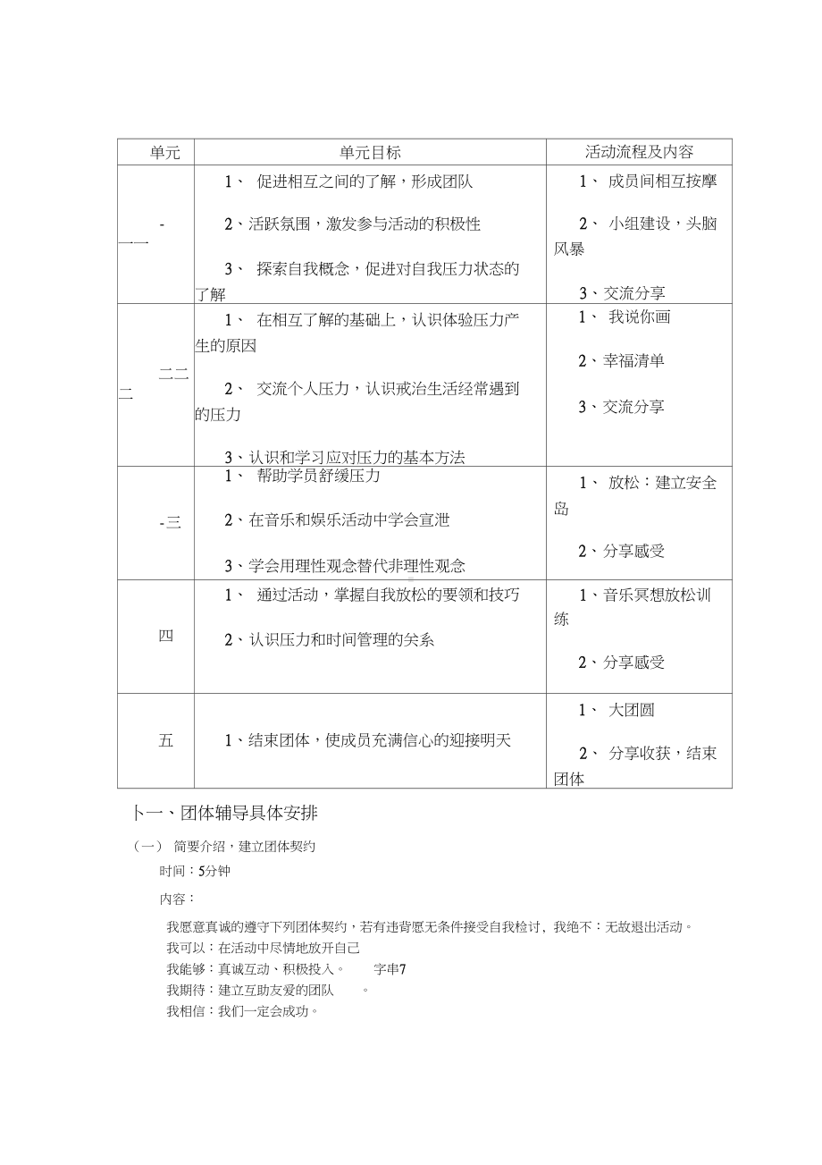 “压力应对”团体心理辅导策划方案设计(DOC 8页).docx_第2页