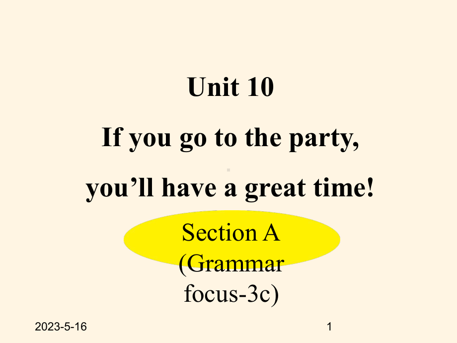 最新人教PEP版八年级上册英语课件：-Unit-10-Section-A-(Grammar-focus-3c).ppt_第1页