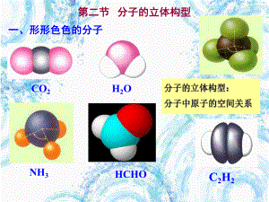 化学选修3第二章第二节分子的立体构型知识讲解课件.ppt