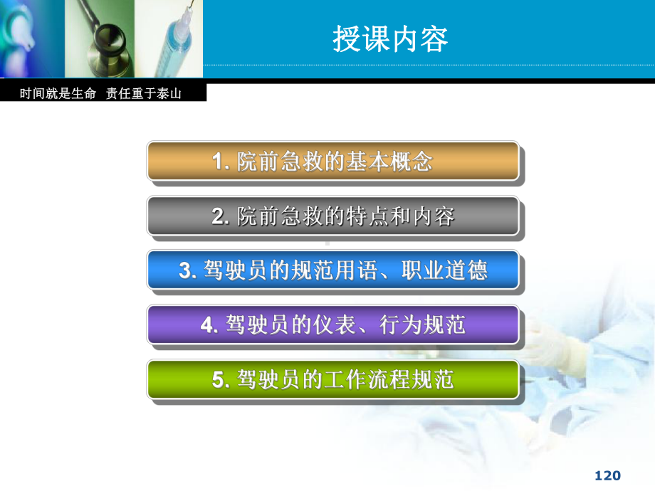 救护车驾驶员工作规范课件.ppt_第2页