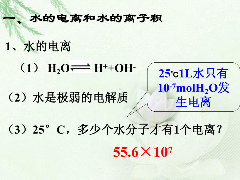 水的电离(2课时)课件.ppt_第3页