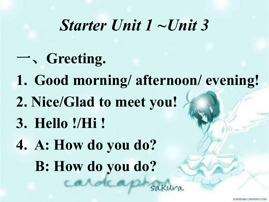 新人教版七年级英语上Starter-Unit-1-Unit-3-复习课件.ppt_第1页