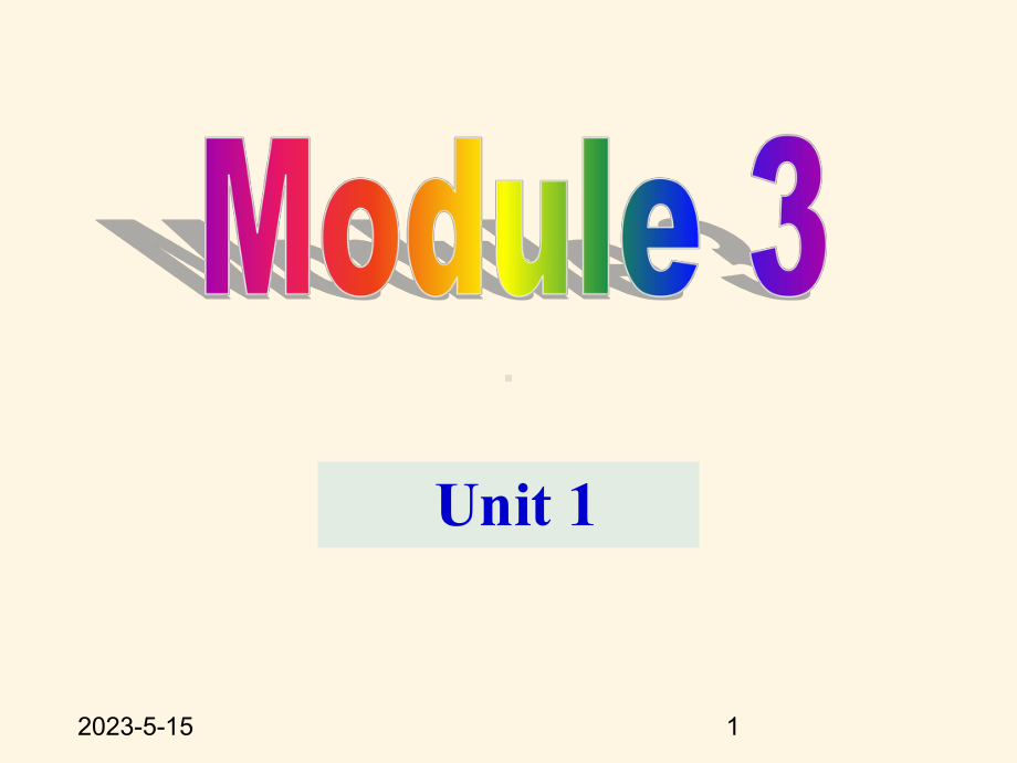 最新外研版九年级上册英语Module3-Unit1课件2.ppt_第1页