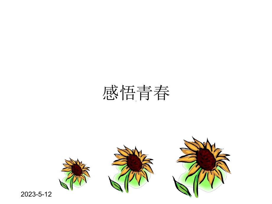 早恋教育主题班会-感悟青春-课件.ppt_第1页