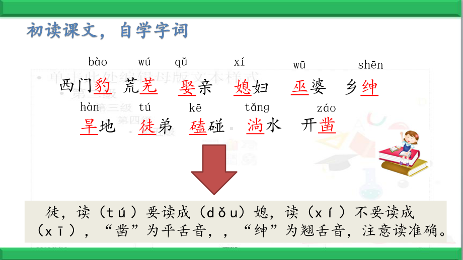 新教材部编版语文四年级上册：西门豹治邺优秀课件.pptx_第3页