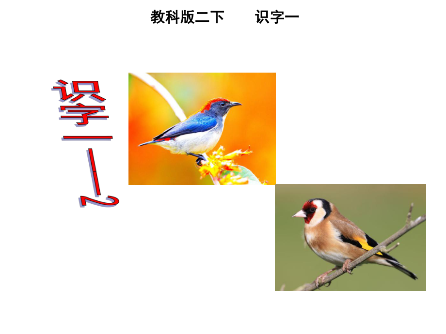 教科版小学语文二年级下册识字一公开课课件.ppt_第1页