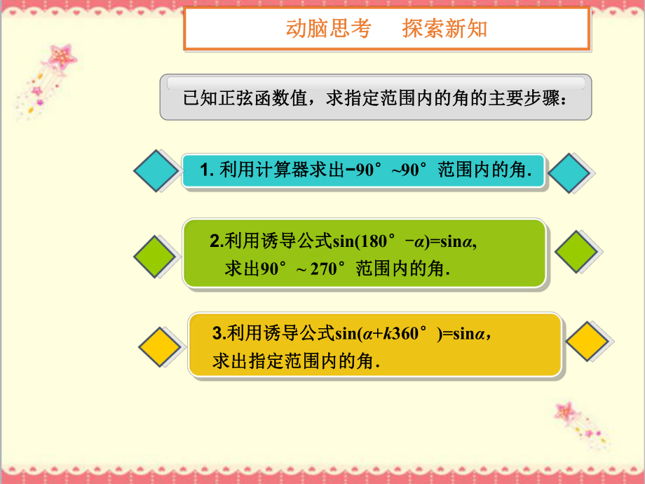 最新高教版中职数学基础模块上册57已知三角函数值求角1课件.ppt_第3页