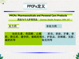 抗生素-环境中药物与个人护理品监测技术课件.ppt