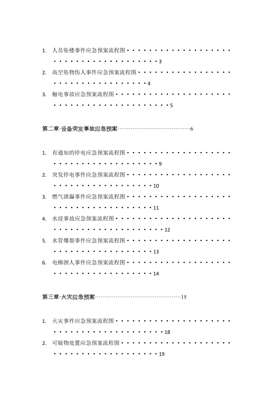 XX小区应急预案(浅析内容)(DOC 33页).doc_第2页