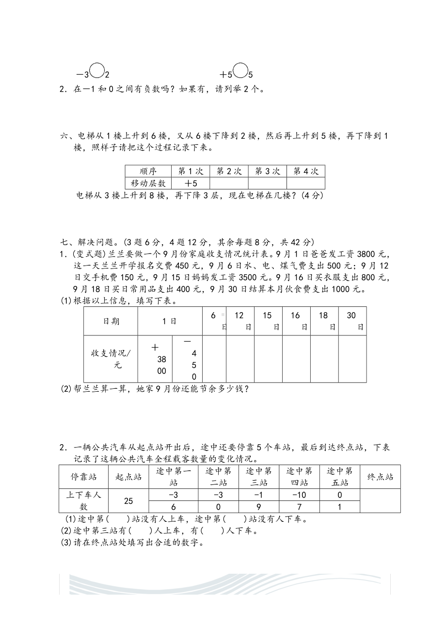 2020年六年级数学下册全册单元测试题及答案.doc_第3页