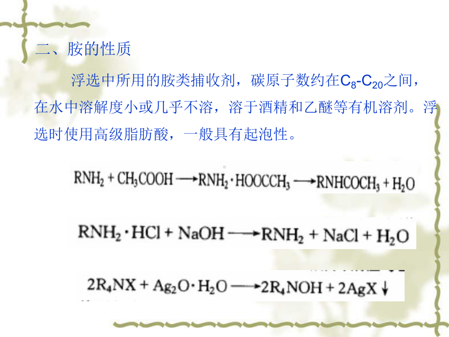 浮选药剂化学原理与应用-第五章-含氮的氧化矿捕收剂课件.ppt_第3页