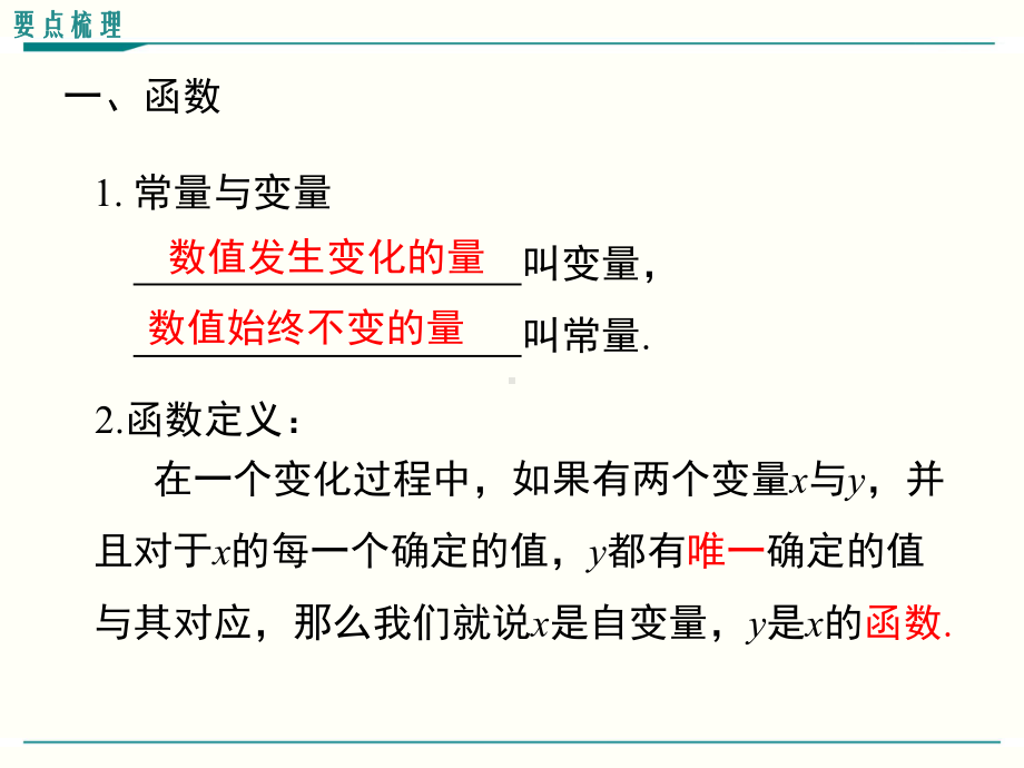 最新人教版八年级下册数学第十九章一次函数小结与复习课件.ppt_第2页