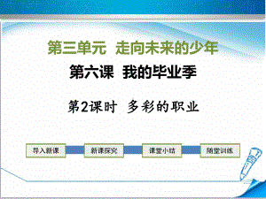 最新部编版初三道德与法治下册《322-多彩的职业》课件.ppt