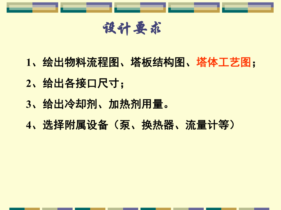 化工原理课程设计《板式塔课程设计》资料课件.ppt_第3页