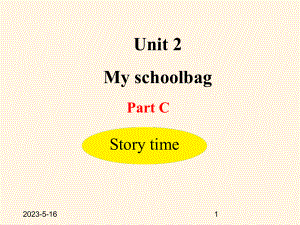 最新人教版PEP四年级英语上册课件：Unit2-C-Story-time.pptx