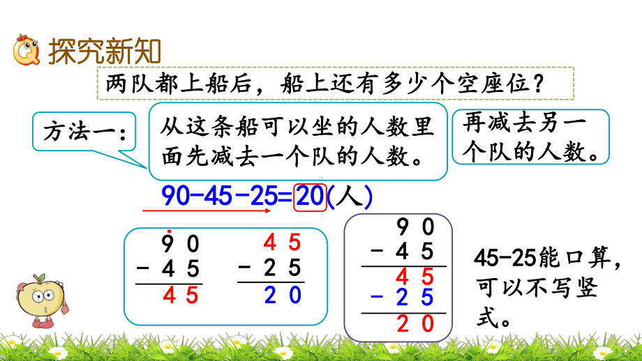 北师大版二年级数学上册-第一单元-加与减-12-秋游课件.pptx_第3页