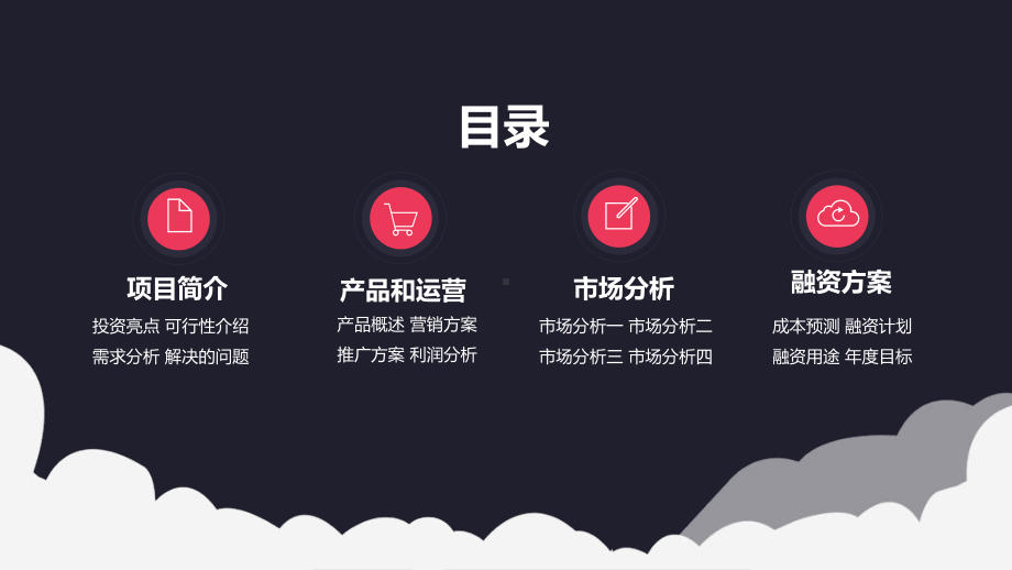 商业投资创业计划书模板课件.pptx_第2页