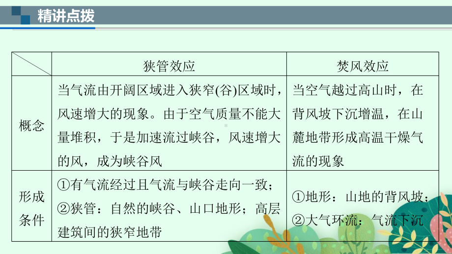 新教材高中地理-二轮复习课件-专题二-微专题4-狭管效应和焚风效应.pptx_第3页