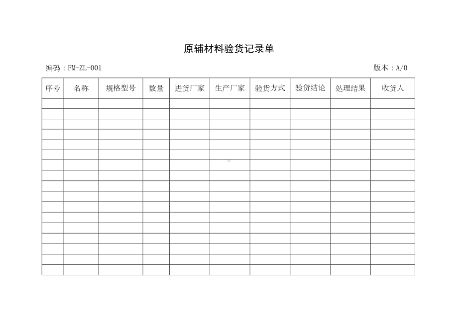 (生产制度表格)桶装水生产记录表格模板汇总(DOC 61页).doc_第1页