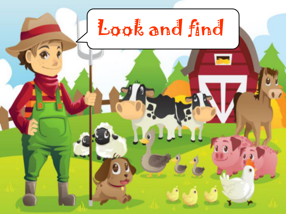 四年级上册英语课件-Unit-2-What-Do-They-Have-on-the-Farm-Part-A1陕旅版.ppt_第2页