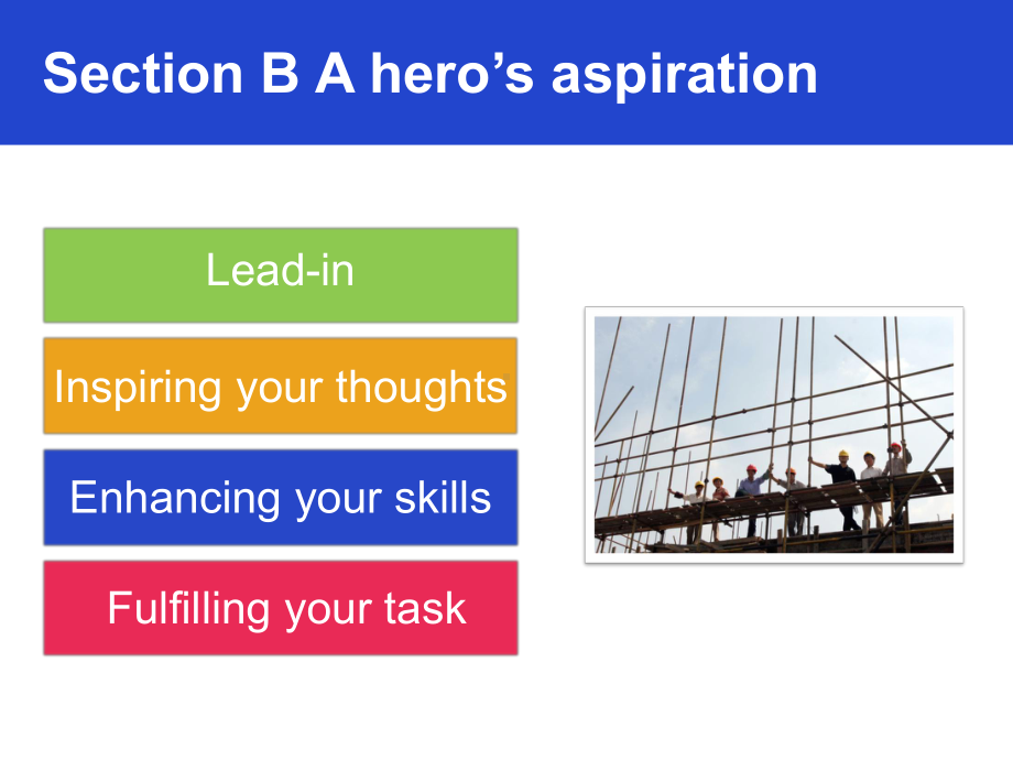 新视野大学英语(第三版)读写教程Book1-Unit4-Section-B-A-hero’s-aspiration课件.pptx_第2页