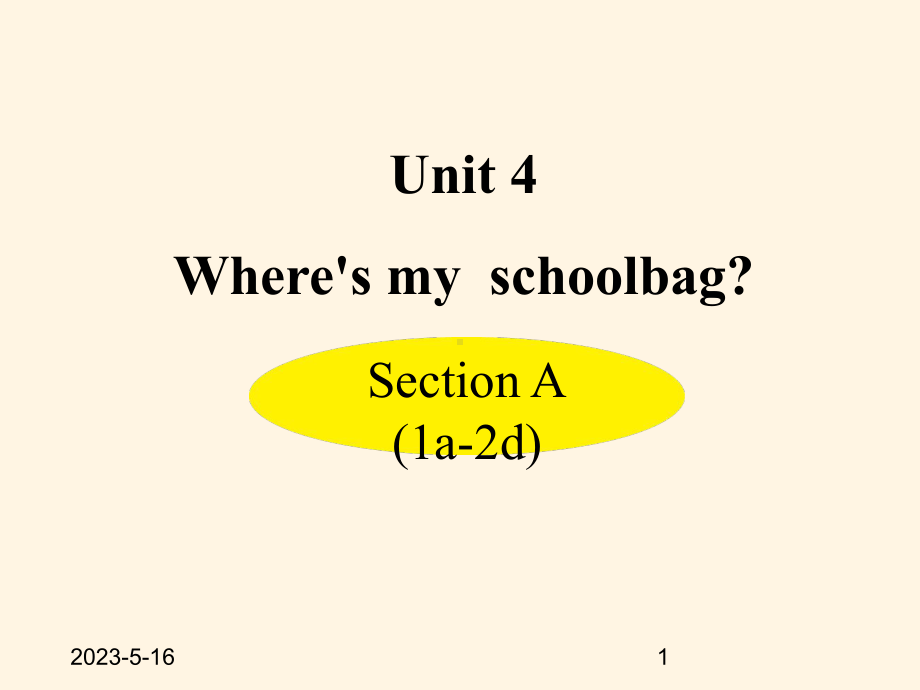 最新人教PEP版七年级上册英语课件：-Unit-4-Section-A-(1a-2d).ppt_第1页