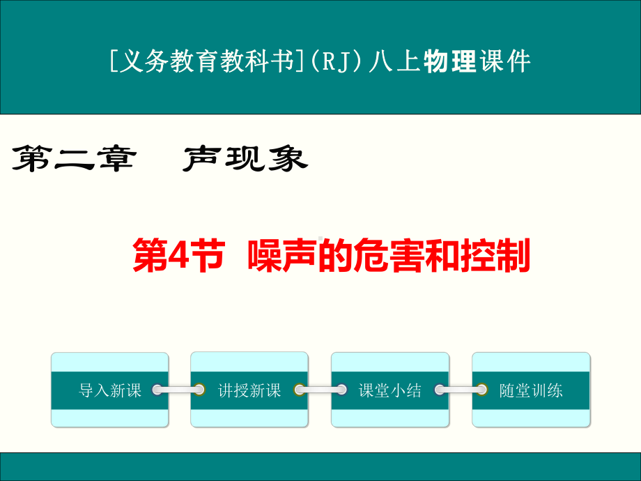 最新人教版八年级上册物理《噪声的危害和控制》优秀课件.ppt_第1页