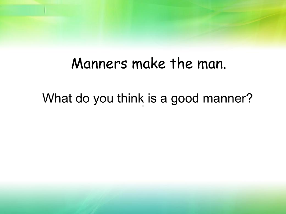 最新冀教版九年级英语课件：Lesson45：Different-Manners2.ppt_第1页