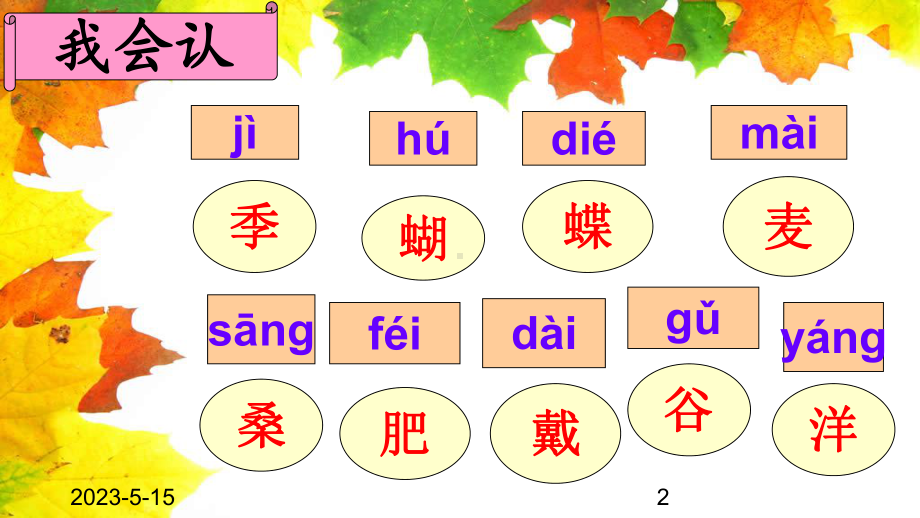 最新部编版二年级上册语文(课堂教学课件)识字4-田家四季歌.ppt_第2页