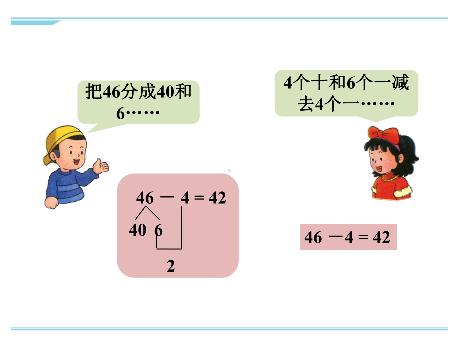 最新冀教版一年级下册数学两位数减一位数优秀课件.ppt_第3页