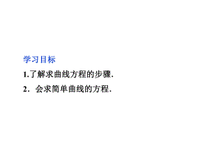 求曲线的方程课件.pptx