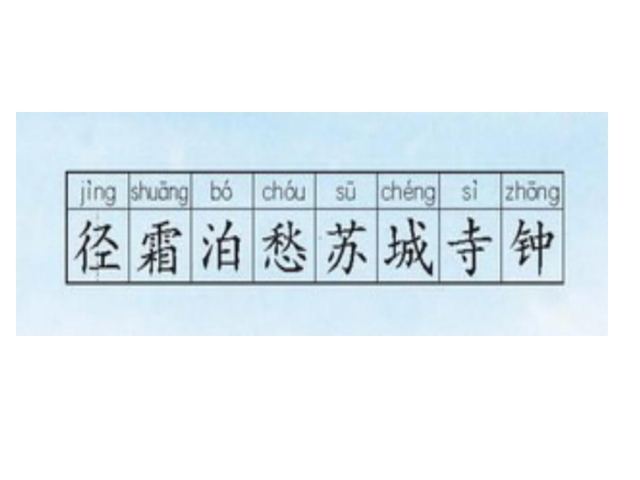 最新语文S版四年级上册《枫桥夜泊》课件.ppt_第2页