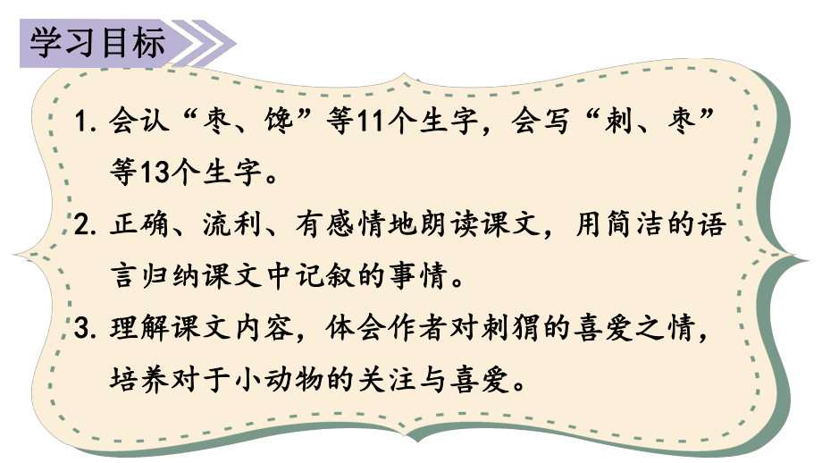 最新人教部编版三年级上册语文课件：23-(课堂教学课件)带刺的朋友.ppt_第3页