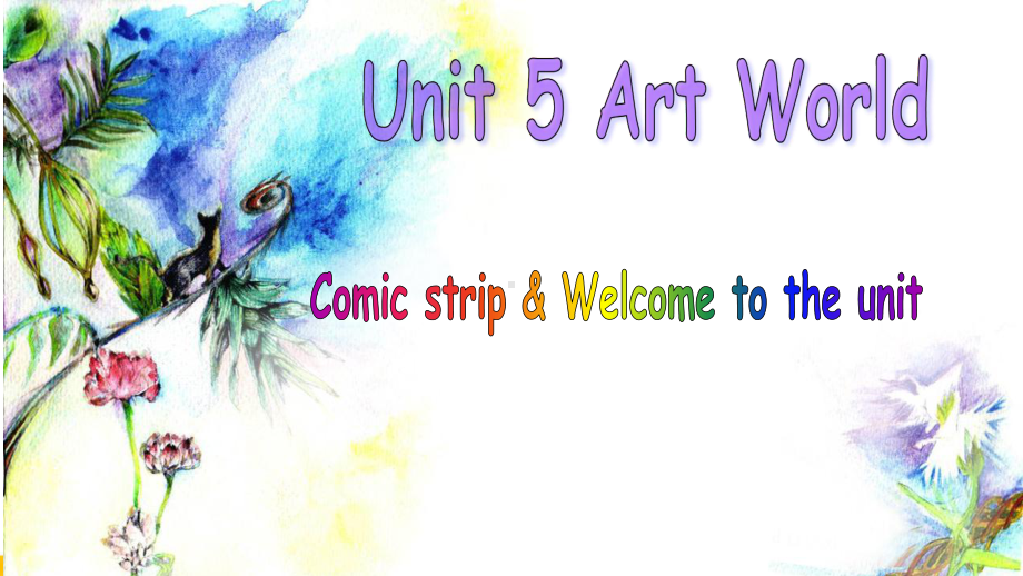 最新牛津版英语9A-Unit5-Welcome-to-the-unit课件.ppt_第1页